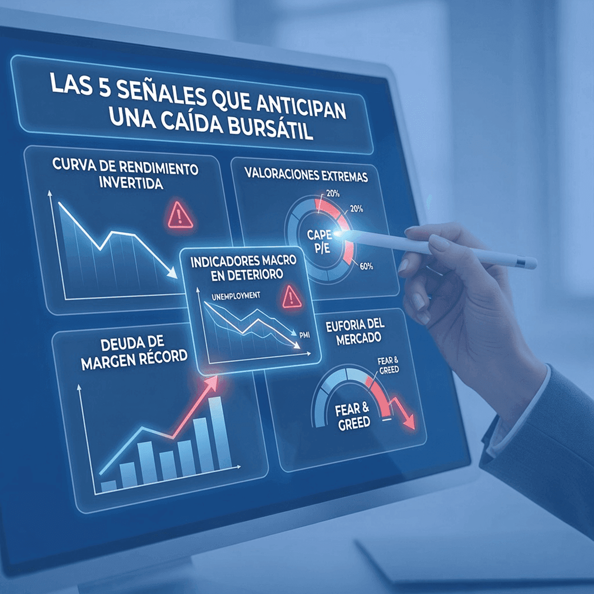 Capítulo 11: Fases que anticipan caida del mercado